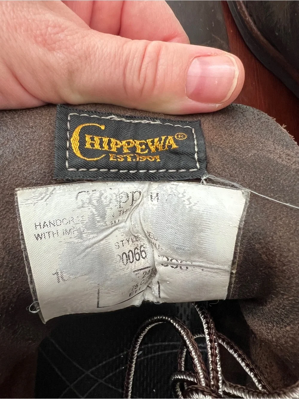 Made in USA Chippewa Classic Steel Toe Boots